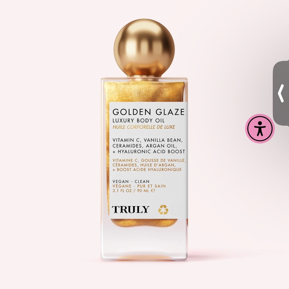 Truly Beauty Golden Glaze Luxury Body Oil